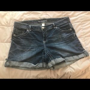 Maurices denim shorts